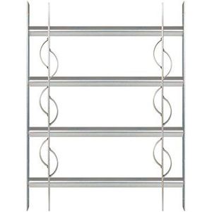 Alberts Fenstergitter Secorino Style 500 - 650 x 600 mm Ausziehgitter