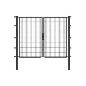 Alberts - Doppeltor Flexo, fvz.anthr.Kst.b.RAL 7016, lichte BxH2000x1600, PF60x60/2100mm