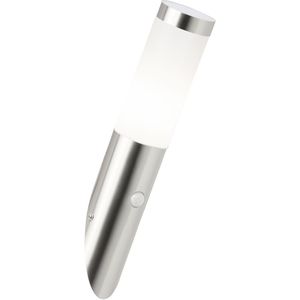 Brilliant Chorus - Buitenlamp - Sensor - IP44 - E27 max 1x40W - Chroom