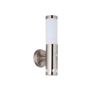 Brilliant Bole G96131/82 Buitenlamp met bewegingsmelder (wand) Halogeen E27 60 W RVS