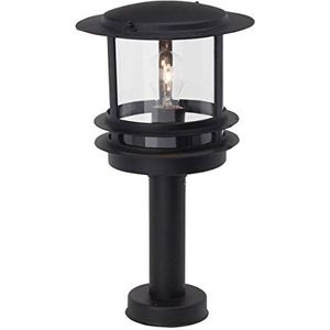 BRILLIANT lamp Hollywood buitenlamp 35cm zwart | 1x A60, E27, 60W, geschikt voor standaardlampen (niet inbegrepen) | Schaal A ++ tot E | IP-beschermingsklasse: 44 - spatwaterdicht