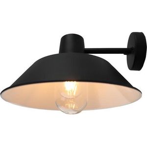 Industriële Buitenverlichting BRILLIANT Humphrey Buitenwandlamp - Grijs Beton Look - IP44 Spatwaterdicht - Voor E27 Lamp Tot 60W Buitenwandlamp Beton