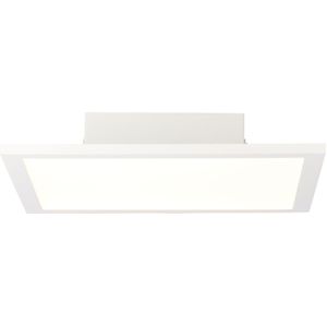 BRILLIANT lamp Buffi LED plafondpaneel 30x30cm wit/koel wit | 1x 18W LED geïntegreerd, (2340lm, 4000K) | Schaal A ++ tot E | Plat licht voor een gelijkmatige kamerverlichting