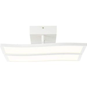 BRILLIANT lamp Valma LED plafondpaneel 40x40cm wit easyDim | 2x 19W LED geïntegreerd, (1750lm, 3000K) | Schaal A ++ tot E | Plat licht voor een gelijkmatige kamerverlichting