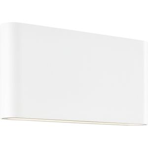 Brillant Welbie - Buitenlamp - IP44 - 1x LED 14W geïntegreerd - Wit