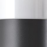 BRILLIANT - ARTHUS Buiten wandlamp - antraciet kleur - metaal/kunststof E27 1x18W