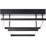 Brilliant Deckenleuchte »Ranut«, 2 flammig, LED Deckenlampe 2flg schwarz