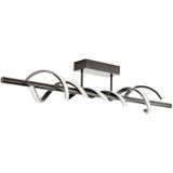 Brilliant LED Deckenleuchte »Amalie«, Breite 96 cm, 2600 lm, Metall/Kunststoff, schwarz