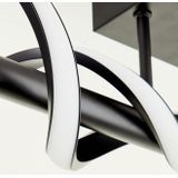 Brilliant LED Deckenleuchte »Amalie«, Breite 96 cm, 2600 lm, Metall/Kunststoff, schwarz