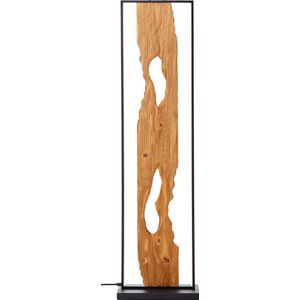 Brilliant - Chaumont - Vloerlamp - Zwart/Hout - LED 20W 3000K