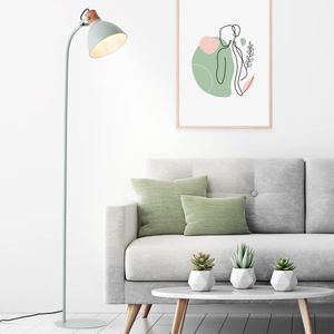 Erena - Leeslamp - Lichtgroen - Metaal/Hout