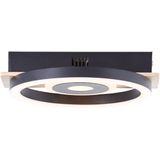 Brilliant Maureen Ø 20cm Schwarz mit Holz - G99926A76