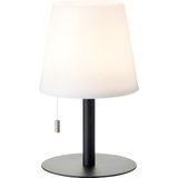 Brilliant Tafellamp Punto Zwart Wit ⌀15,5cm 2,1w