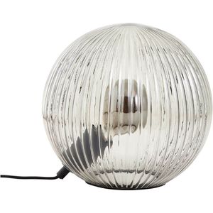 Belado - Tafellamp - Zwart/Rookgrijs - Glas/Metaal - Diameter 25 cm