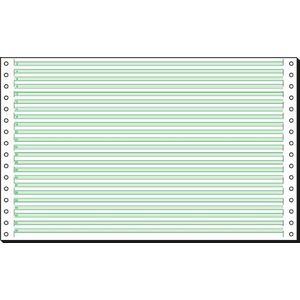 EDV-Papier 8x330mm mit Leselinien und L&#228;ngsperforation VE=2000 Blatt