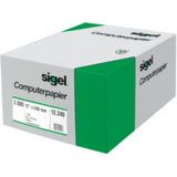 Sigel 32243 Computer Paper, 12 inch X 240 mm, VP voor dames, 3-delig, 60/53/57 g/m², wit, 600 sets