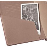 Sigel Notizbuch Conceptum ca. A5 194 S. Hardcover liniert 80g rose met