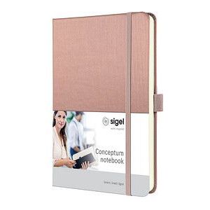 SIGEL CO401 Notizbuch Conceptum, ca. A5, liniert, rosa