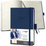 Sigel Conceptum weekagenda - A6 - 2025 (NL/FR/EN/DU) - Midnight Blue - hardcover - SI-C2563