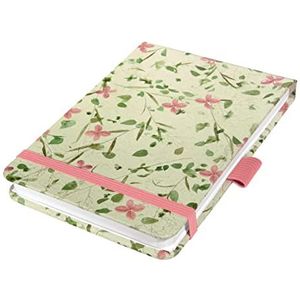 Sigel Notizblock Jolie Dot-Lineatur A6+ Bloom Rose 158 Seiten 100g
