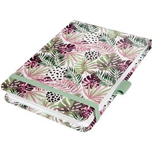 2 x Sigel Notizblock Jolie Dot-Lineatur A6+ Mintpink Jungle Fever 158