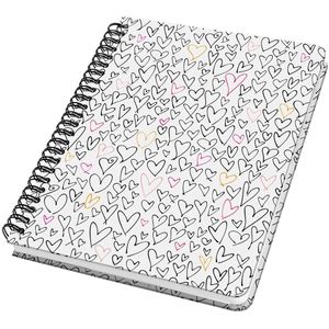 2 x Sigel Spiral-Notizbuch Jolie Dot-Lineatur A5 Wild Hearts 120 Seite