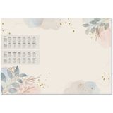 Sigel designonderlegger - Pastel Garden - jaartal 2024/2025 - SI-HO304