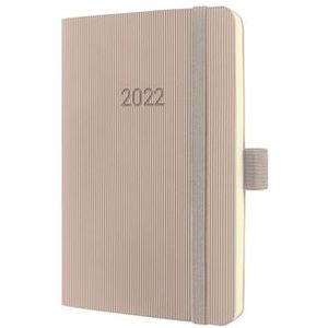 SIGEL C2231 Weekplanner 2022 Conceptum, zachte omslag, 9,3 x 14 cm, taupe