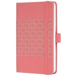 SIGEL J2202 Mooie weekkalender 2022 – 9,5 x 15 cm – hardcover – 174 pagina's – roze