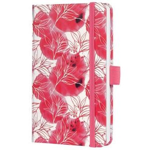 SIGEL J2300 Jolie Weekkalender 2022 Floral Pink 9,5 x 15 cm Hardcover 174 pagina's Roze Wit