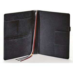 SIGEL Konferenzmappe Business Organiser Conceptum Flex Lederimitat DIN A5 schwarz