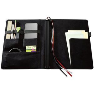 SIGEL CF110 Conceptum Flex Planner, ca. A4, kunstleer, zwart