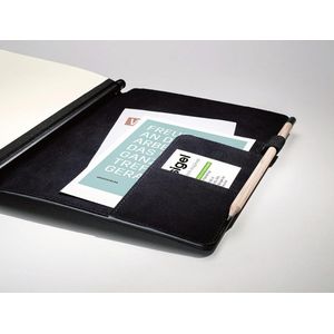 SIGEL Konferenzmappe Business Organiser Conceptum Flex Lederimitat DIN A4 schwarz