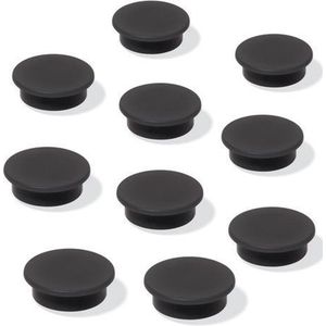 Sigel Magneten - Meet Up - Voor Whiteboard - 25mm - 10 Stuks - Zwart - SI-MU196