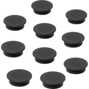 Magnet MU196 (ø) 25 mm rund Schwarz 10 St. MU196 - Sigel