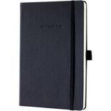 SIGEL CO109 Premium notitieboek gestippeld, A5, hardcover, zwart - conceptum
