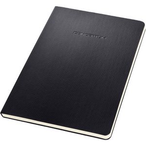 Sigel schrijfblok - Conceptum - A5 - softcover - gelinieerd - zwart - SI-CO803