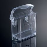 SIGEL Wandprospekthalter transparent bis 96,0 x 60,0 mm