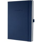 Sigel Notitieboek - Conceptum Pure - A4 - Donkerblauw - Hardcover - 194 Pagina's - 80 Grams - Lijn