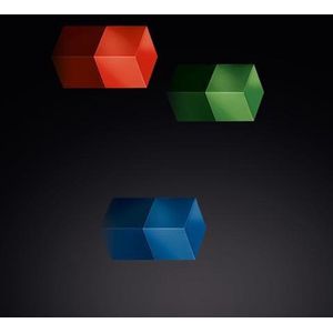 Sigel SuperDym-Magnet C5 Cube-Design blau/rot/grün 11x11x11mm VE=3 Stü