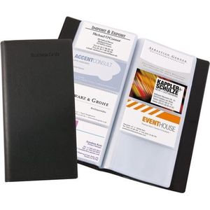 Sigel VZ172, Kunststoff, Schwarz, 192 Karten, 90 x 58 mm, 122 mm, 248 mm