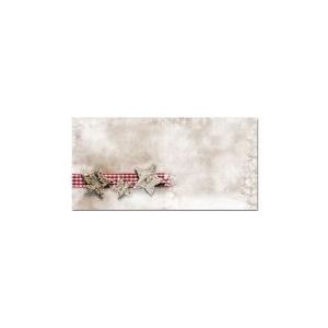 Sigel DU049, DL (110 x 220 mm), Braun, Rot, Papier, 90 g/m², 25 Stück(e)