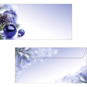 Sigel DU036, DL (110 x 220 mm), Blau, Papier, 90 g/m², 50 Stück(e)