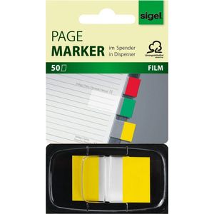Haftmarker Film Color-Tip gelb VE=50 St&#252;ck