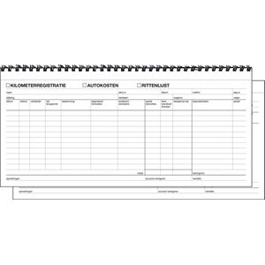 Sigel kilometerregistratie / autokostenboek - Expres - zelf kopiërend - 40 vel - SI-30205