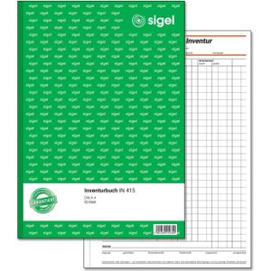 SIGEL Inventurbuch DIN A4 1x 50 Seiten