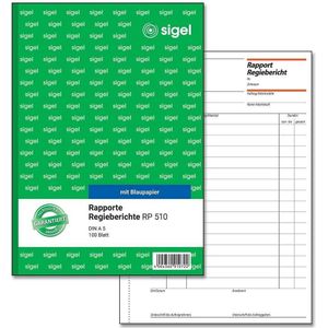 Formularbuch Rapport Regiebericht A5 hoch VE=100 Blatt