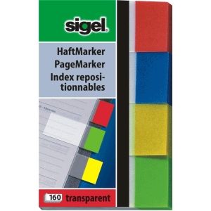 SIGEL Haftstreifen, transparent