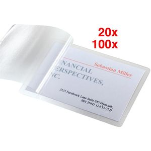 Sigel Lamineerfolie 85x55mm 100 St. - Zonder Apparatuur Te Gebruiken