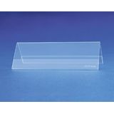 Sigel tafelkaartje glashelder 190 x 60 mm (5 stuks)